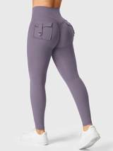 Zerovix | Atmungsaktive Leggings für Damen Sommer Fit – Violett