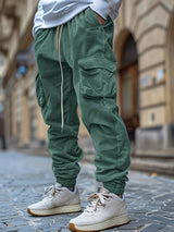 Baruch - Atmungsaktive Cargo Hose Mit Kordelzug in Der Taille – Grün
