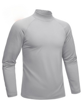 Termazo | Atmungsaktives Langarm-Shirt für Herren – Hellgrau