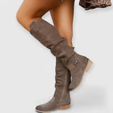 Riza | Elegante Damenstiefel – Braun