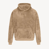 Teddy - kuscheliger herren-hoodie mit fleecefutter – Khaki
