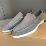 Ricardo - Zeitlose Schlupfschuhe für Herren – Grau