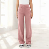 Valestra - Stilvolle Freizeithose – Rosa