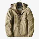 Wasserabweisende Outdoorjacke für Herren – Khaki