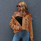 Jana – sommerjacke mit elegantem look – Khaki
