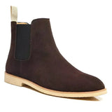 Herren Schuhe | Schlupfform und elastische Einsätze – Braun