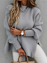 Marede - strickpullover – Grau