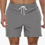 Modische Schwimmshorts - für Herren mit bequemer Passform – Grau