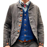 Rick - Lässige Mehrtaschenjacke – Grau