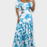 Figurbetontes Damenkleid Aus Premiumstoff – Eleganter Stil Für Festliche Anlässe – Hellblau