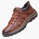 Bequeme Schnürschuhe - Alltagstaugliche Freizeitschuhe für Herren – Braun