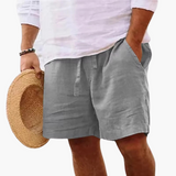 Leichte Beach Shorts für Herren - bequem & stylisch am Strand – Grau