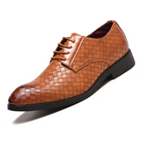 Tristan - Schnürschuhe aus Leder für Herren – Braun