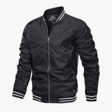 Leichter Windbreaker für Herren – Schwarz