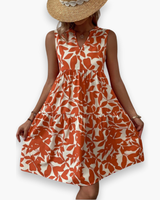 Damen Elegantes Kleid | Sommer Kleider – Rot