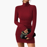 Elegantes sexy Kleid für Frauen – figurbetont und stylish – Rot