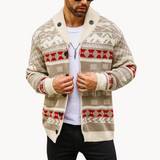 Colorado - stilvolle, warme schalweste für damen – Beige