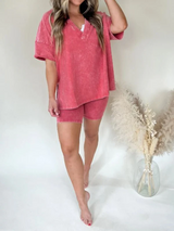 Belinda™ Weicher Gewaschener Komfort – Rosa