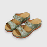 Heidi – Orthopädische Sandalen – Olivgrün