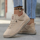Airlux™ - Bequeme & Orthopädische Stützende Sneakers | +GRATIS E-book – Khaki
