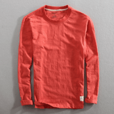 Axe – baumwollshirt mit langen armeln – Lachsrosa