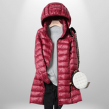 Elva™ | Ultraleichte Daunenjacke – Bordeaux