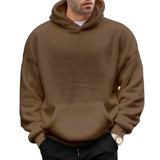 LYON – Der flauschige Unisex-Hoodie für den Herbst – Braun
