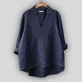 Friederike - Casual Shirts – Marineblau