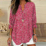 Orielis – Stilvolle bedruckte Bluse – Stil 6