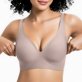 Rynessa – Ultimativer Komfort Wireless Plunge-BH – Grau