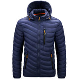 ALBERTO – Winterjacke für kalte Tage mit optimaler Wärme – Dunkelblau