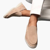 Wildleder Loafers für Herren – Khaki