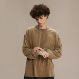 Maxus – klassisches rundhalsshirt – Braun