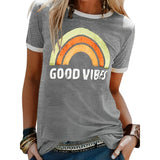Richell – Bedrucktes T-Shirt – Grau