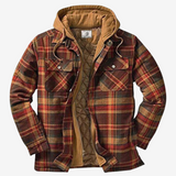 Emanuel™ - Klassische Karierte Premiumjacke – Braun