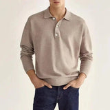 Maxim – LANGARM-POLOSHIRT – Beige