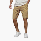 Bequeme Shorts mit Kordelzug für Herren - Freizeitmode – Khaki
