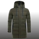 Felian- Herren-Winterjacke | Zeitlos und robust – Armeegrün