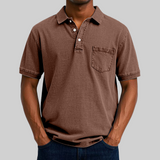 Thomas | stilvolles Poloshirt – Braun