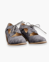 Damen Vintage Heels Schuhe | Modisch & Stilvoll – Grau