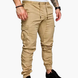 Cargo Jogger Pants für Herren - bequeme Freizeithosen – Kaki