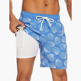 Sommer Shorts mit Kordelzug - Herrenmode für heiße Tage – Blau 5