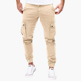 Bequeme Herren Cargo Jogger - Stilvolles Design für Jeden Anlass – Beige