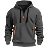 Stilvoller Hoodie 1+1 Gratis – Dunkelgrau