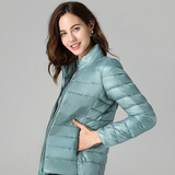 Damen Jacke | Leichte Ausführung klare Linien für Übergangszeit – Türkis