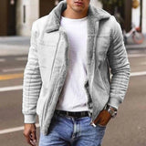 Jarens – vintage-bomberjacke für herren – Grau