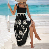 Iveth - Bohemian Maxikleid – Schwarz (Fast ausverkauft)