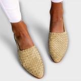 Aurora | Damen Mokassins – Klassische Komfort Mokassins – Beige