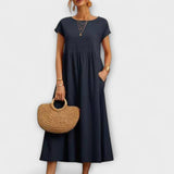 Magnolia Dress – Blau