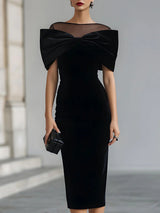 Ralisse - Elegantes Freizeitkleid – Schwarz